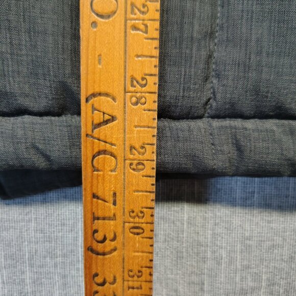 Ariat Mens Cruis Insulated Vest XL Gray 10024051 Fleece Lined Quilted Puffer - Picture 7 of 16